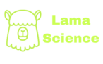 Lama Science - yellow logo-site title-transprent